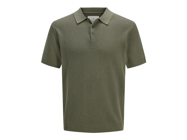 Jack & Jones Cooper Knit Polo Tea Leaf - S – kavel bij XL Auctions