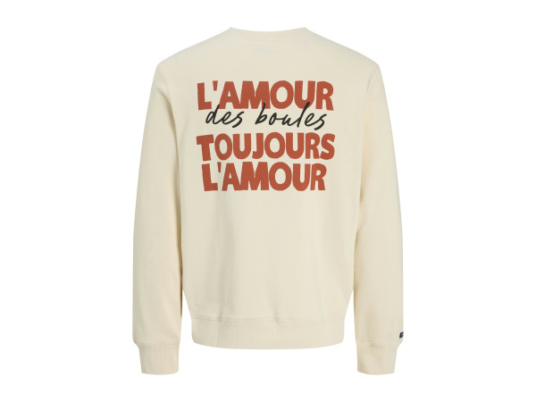 Jack & Jones Furore Backprint Sweat Crew Neck Antique White - XL – foto 2 – kavel bij XL Auctions