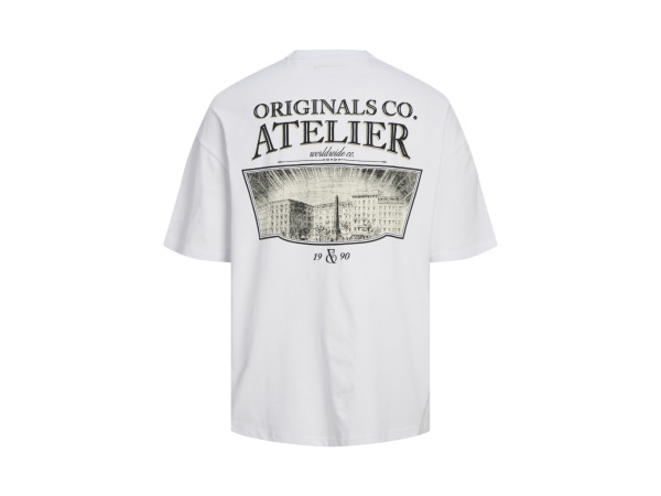 Jack & Jones Santorini Oversize Fit Tee Wit - M – foto 2 – kavel bij XL Auctions