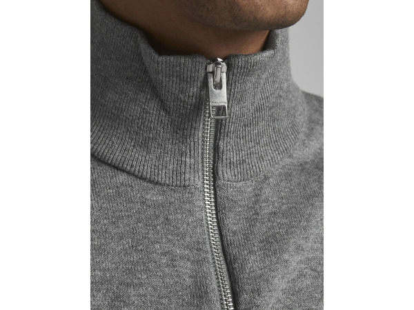 Jack & Jones Emil Knit Half Zip Light Grey Melange - XL – foto 4 – kavel bij XL Auctions