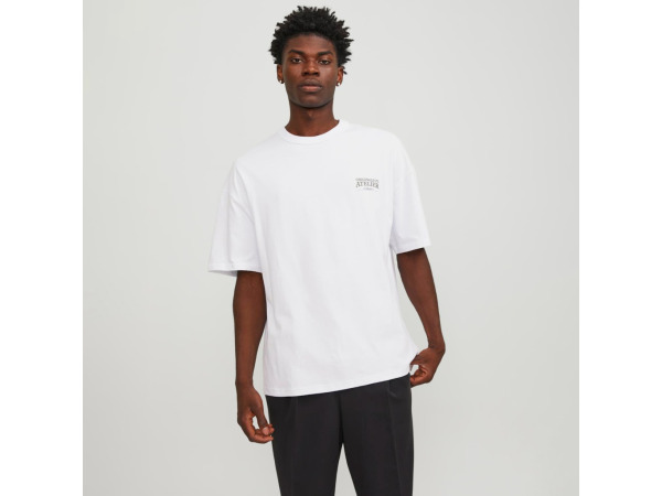 Jack & Jones Santorini Oversize Fit Tee Wit - XXL – foto 3 – kavel bij XL Auctions