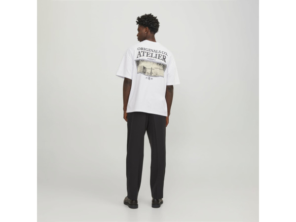 Jack & Jones Santorini Oversize Fit Tee Wit - XXL – foto 4 – kavel bij XL Auctions