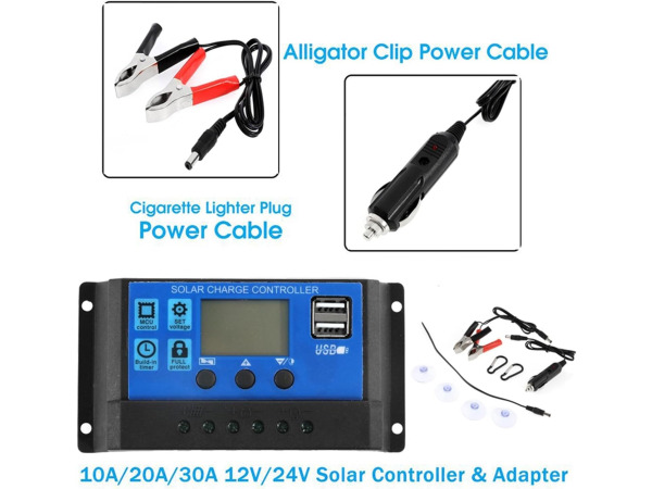 Zonnepaneel Oplader 100W Zonnepaneel Kit Dual 12V Usb