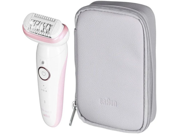Braun Silk-épil 9 - Epilator - roze/Wit - Wet & Dry