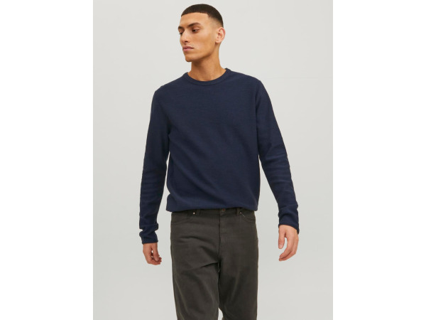 Jack & Jones Pullover Knit Crew Neck Navy Blazer - XXL – foto 2 – kavel bij XL Auctions