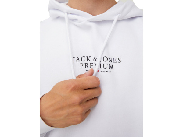Jack & Jones Archie Sweat Hood Wit - S – foto 2 – kavel bij XL Auctions