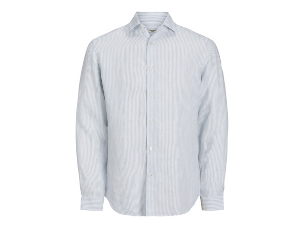 Jack & Jones Parker Linen Stripe Overhemd Skyway - XL – kavel bij XL Auctions