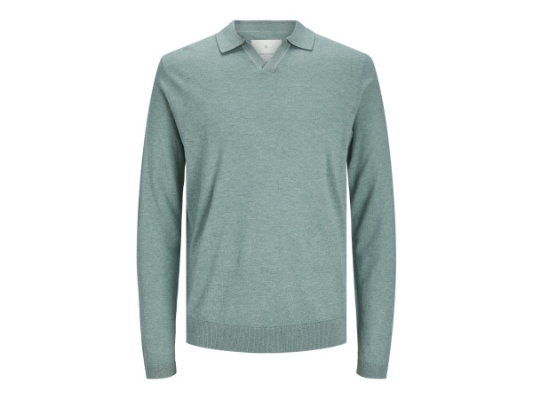 Jack & Jones Cigor Linen Split Neck Trui Lily Pad - M – kavel bij XL Auctions