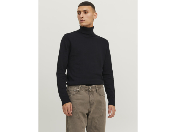 Jack & Jones Emil Knit Roll Neck Zwart - XL – foto 2 – kavel bij XL Auctions