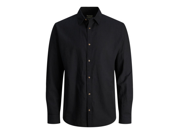 Jack & Jones Linnen Overhemd Zwart - L – kavel bij XL Auctions