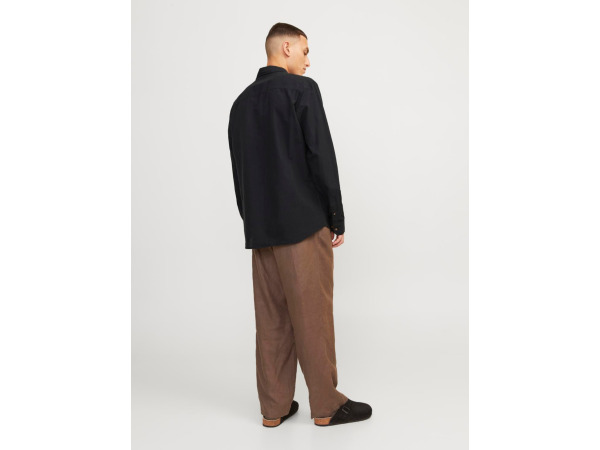 Jack & Jones Linnen Overhemd Zwart - L – foto 3 – kavel bij XL Auctions