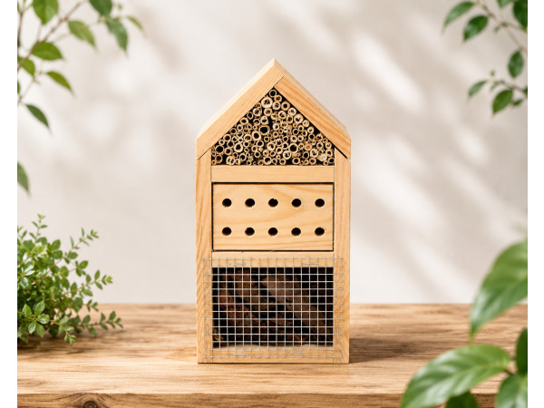 Insectenhotel Set 4-Delig – foto 2 – kavel bij XL Auctions