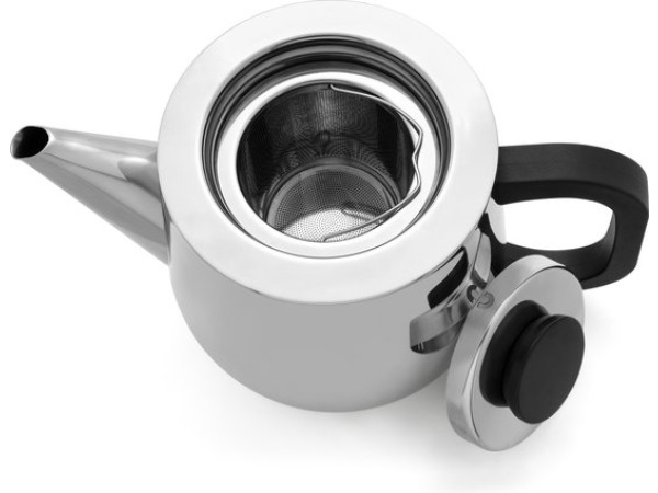 Theepot Bredemeijer Vasco RVS met Theefilter – foto 3 – kavel bij XL Auctions