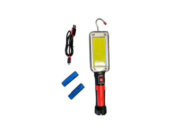 Oplaadbare Werklamp/Looplamp 20 W Met Magneet en Haak – kavel bij XL Auctions