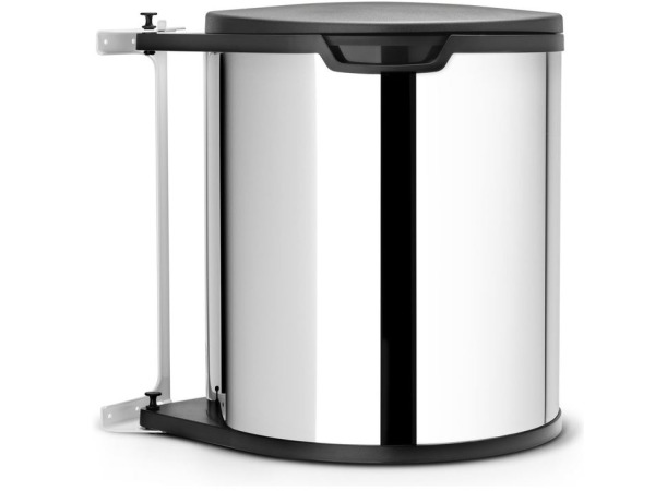 Brabantia Built-in-Bin Prullenbak - 15 liter - Brilliant Ste