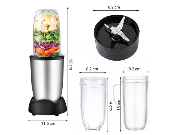 Blender set met 2 bekers – foto 2 – kavel bij XL Auctions