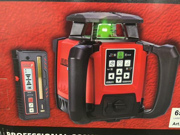 Levelfix bouwlaser groen set met statief 650HVG – foto 3 – kavel bij XL Auctions