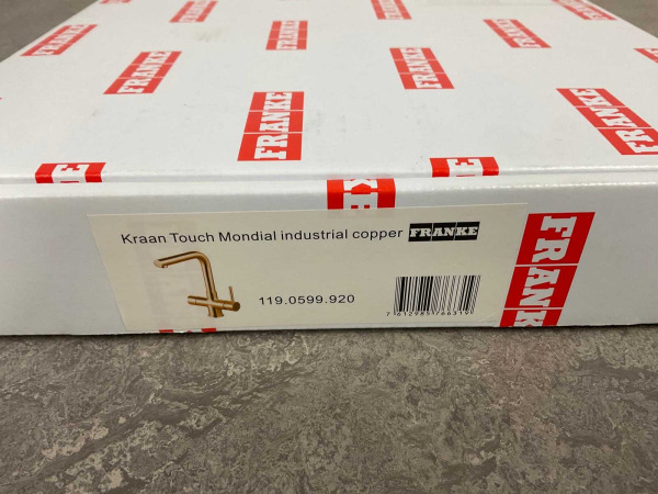 Franke 3-in-1 kokendwaterkraan Mondial Industrial copper – foto 10 – kavel bij XL Auctions