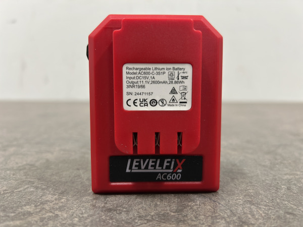 LevelFix accu Li-ion 11,1V 2600mAh AC600 – foto 6 – kavel bij XL Auctions