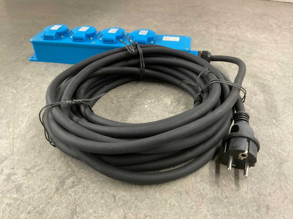Interelek stekkerdoos 10m RN-H07 – foto 3 – kavel bij XL Auctions
