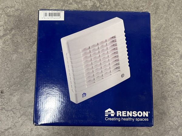 2x Renson badkamerventilator afsluitbaar Ø150mm wit – foto 6 – kavel bij XL Auctions