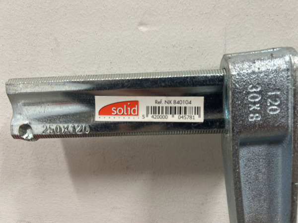 Solid lijmtang 250 x 120mm – foto 5 – kavel bij XL Auctions