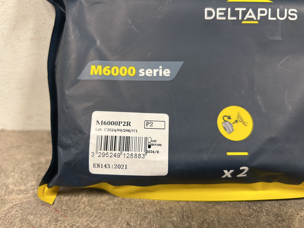 5x DeltaPlus filterpatroon 2-pack M6000P2R – foto 4 – kavel bij XL Auctions