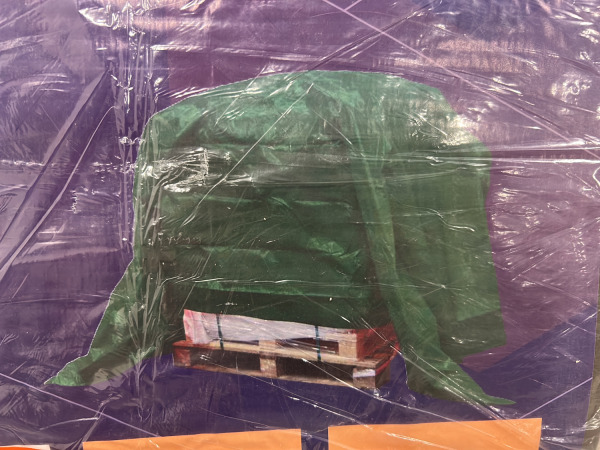 Konvox dekkleed 10x15m 150gr/m2 groen – foto 2 – kavel bij XL Auctions