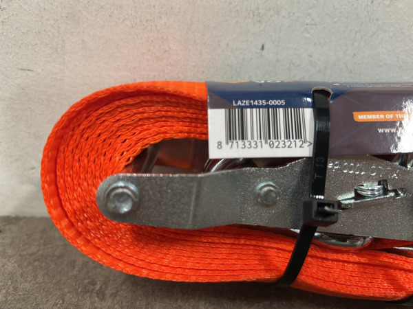9x Konvox spanband 5mx35mm met ratelgesp LAZE1435-0005 – foto 6 – kavel bij XL Auctions