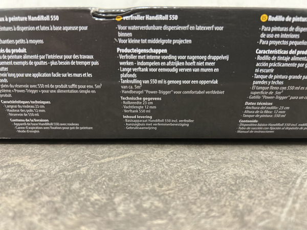 Wagner verfrol met telescoopsteel HandiRoll 550 – foto 4 – kavel bij XL Auctions