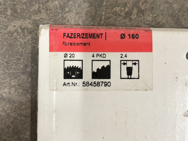 Stehle cirkelzaagblad ø160mm 4T voor cement – foto 3 – kavel bij XL Auctions