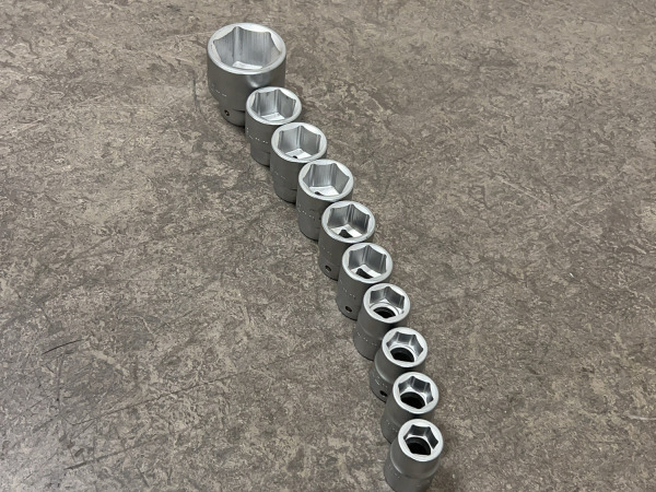 Tengtools dopsleutelset 10-delig 19-50mm – foto 2 – kavel bij XL Auctions