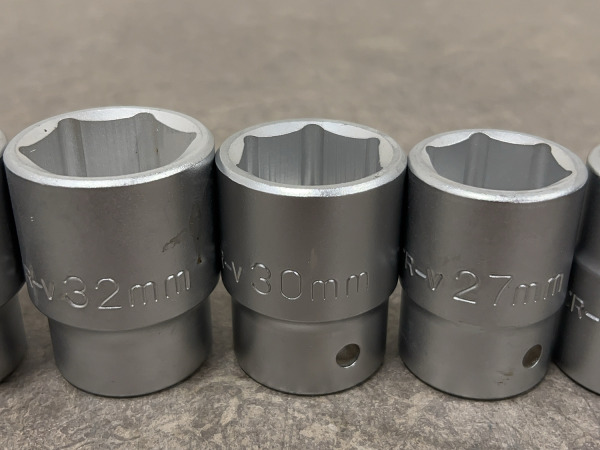 Tengtools dopsleutelset 10-delig 19-50mm – foto 4 – kavel bij XL Auctions