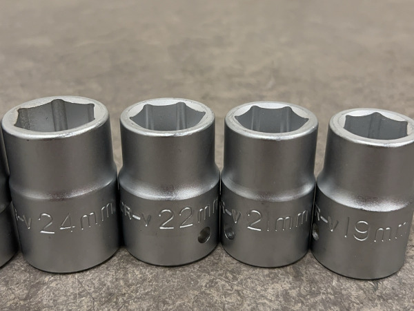 Tengtools dopsleutelset 10-delig 19-50mm – foto 5 – kavel bij XL Auctions