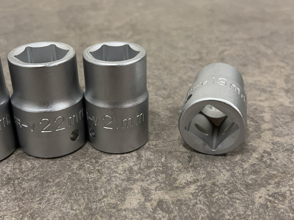 Tengtools dopsleutelset 10-delig 19-50mm – foto 6 – kavel bij XL Auctions
