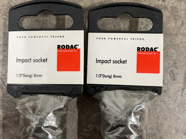 Rodac krachtdop set 8-delig – foto 2 – kavel bij XL Auctions