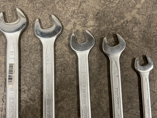 TengTools ringsteeksleutelset 11-32mm 10-delig – foto 4 – kavel bij XL Auctions