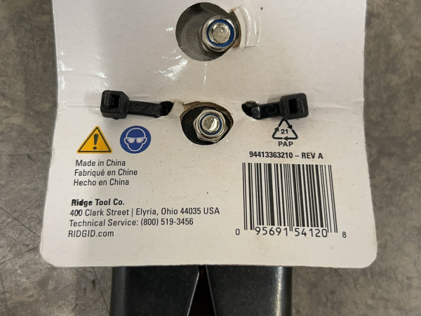 2x Ridgid metaalschaar 787 – foto 4 – kavel bij XL Auctions