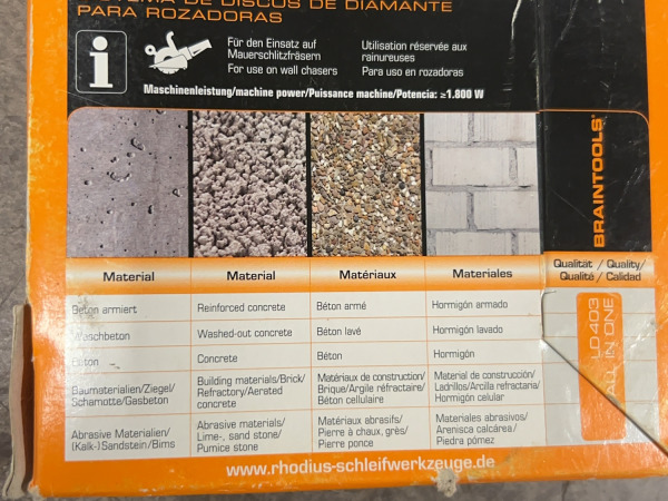 Rhodius diamantschijvensysteem ø125mm LD403 All-In-One – foto 5 – kavel bij XL Auctions