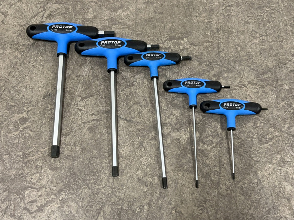 Protop T-greep sleutelset 10-delig – foto 3 – kavel bij XL Auctions