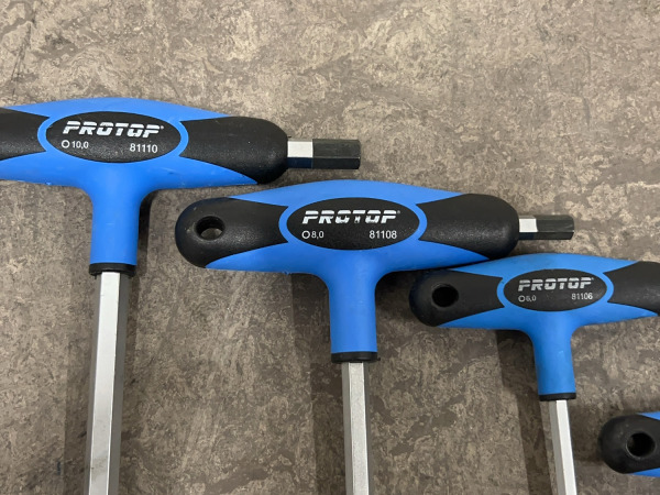 Protop T-greep sleutelset 10-delig – foto 4 – kavel bij XL Auctions