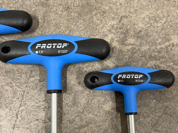 Protop T-greep sleutelset 10-delig – foto 10 – kavel bij XL Auctions