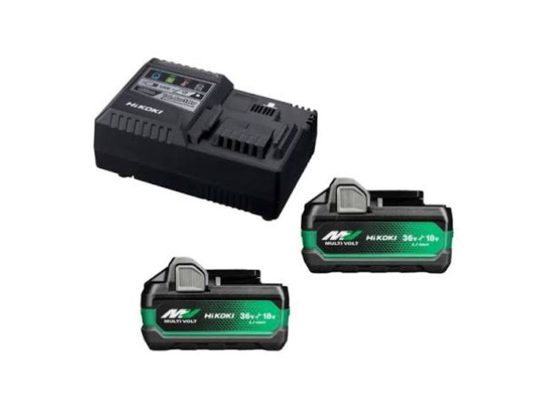 Hikoki UC18YSL3WHZ Booster Pack | 2 x Multi-Volt BSL38A18X