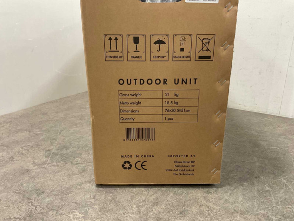 2x Airco split 2,7kW met wifi 9.200 BTU tot 25m² – foto 14 – kavel bij XL Auctions