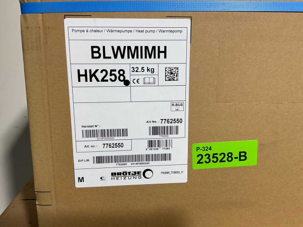 lucht/water-warmtepomp 8kW BLW Mono met verwarmelement – foto 10 – kavel bij XL Auctions