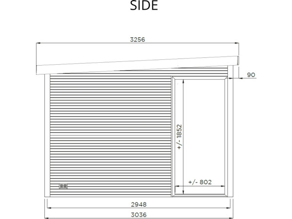 Tuinhuis Seda 3036x3036x2270 – foto 2 – kavel bij XL Auctions
