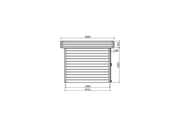 Tuinhuis Arhus geïmpregneerd – foto 2 – kavel bij XL Auctions