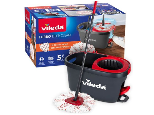 Vileda Turbo Deep Clean Dweilsysteem – foto 2 – kavel bij XL Auctions