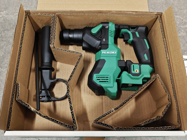 Hikoki boorhamer in doos SDS-Plus 12V DH12DD – foto 3 – kavel bij XL Auctions