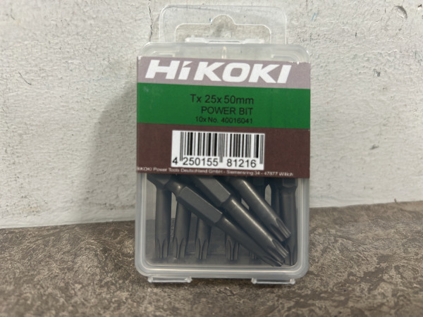 10x Hikoki powerbit TX-25 10-pack – foto 5 – kavel bij XL Auctions
